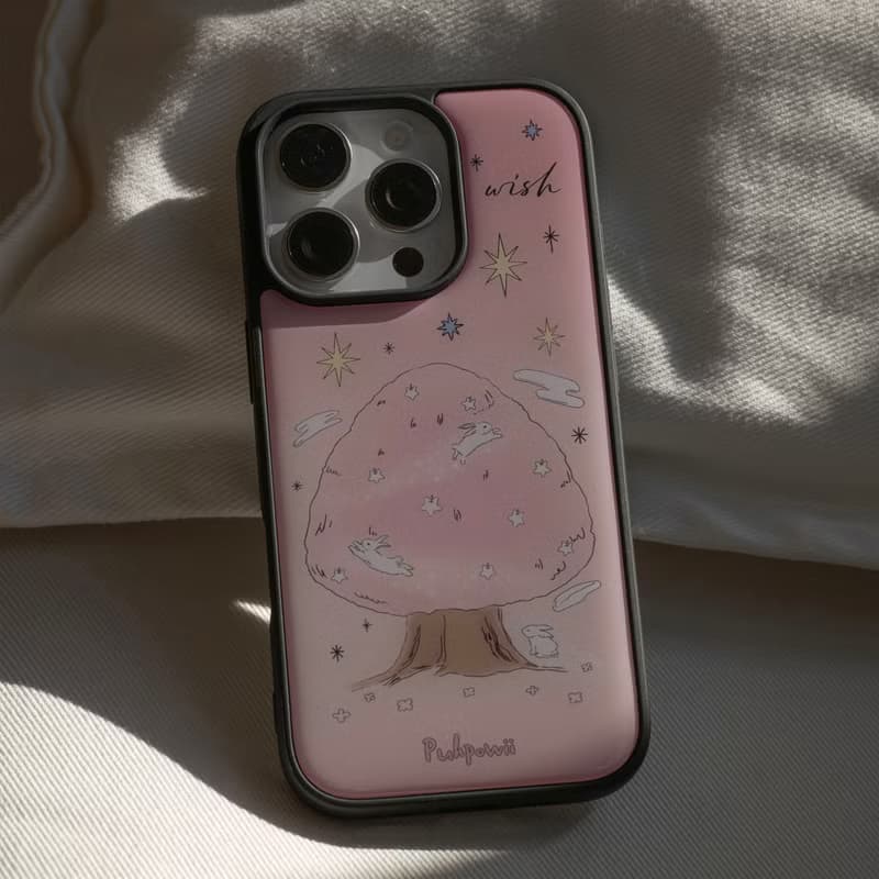 Moon Tree (blossom) Phone Case
