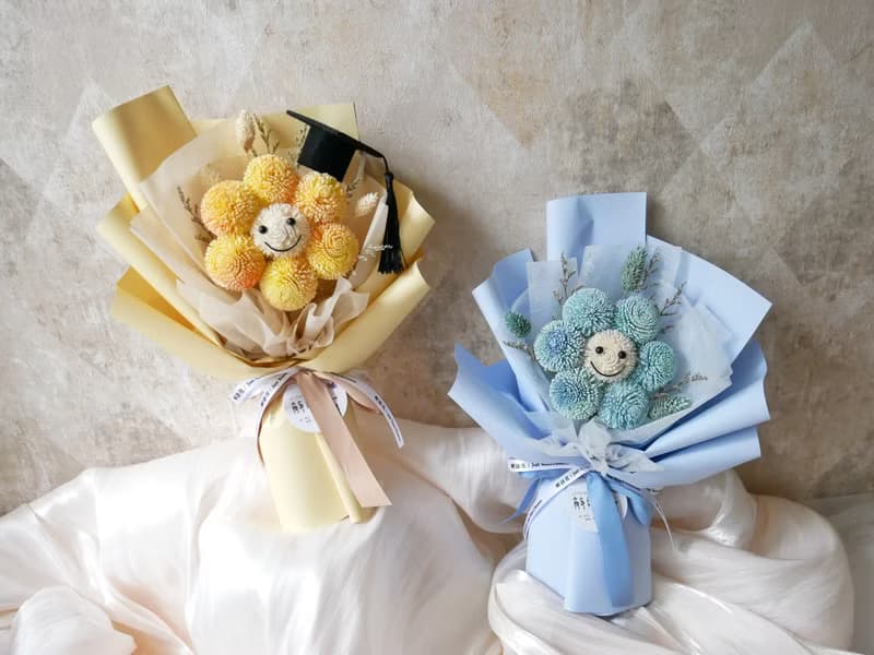 畢業季限定【微笑花束4色】畢業花束/幼稚園畢業