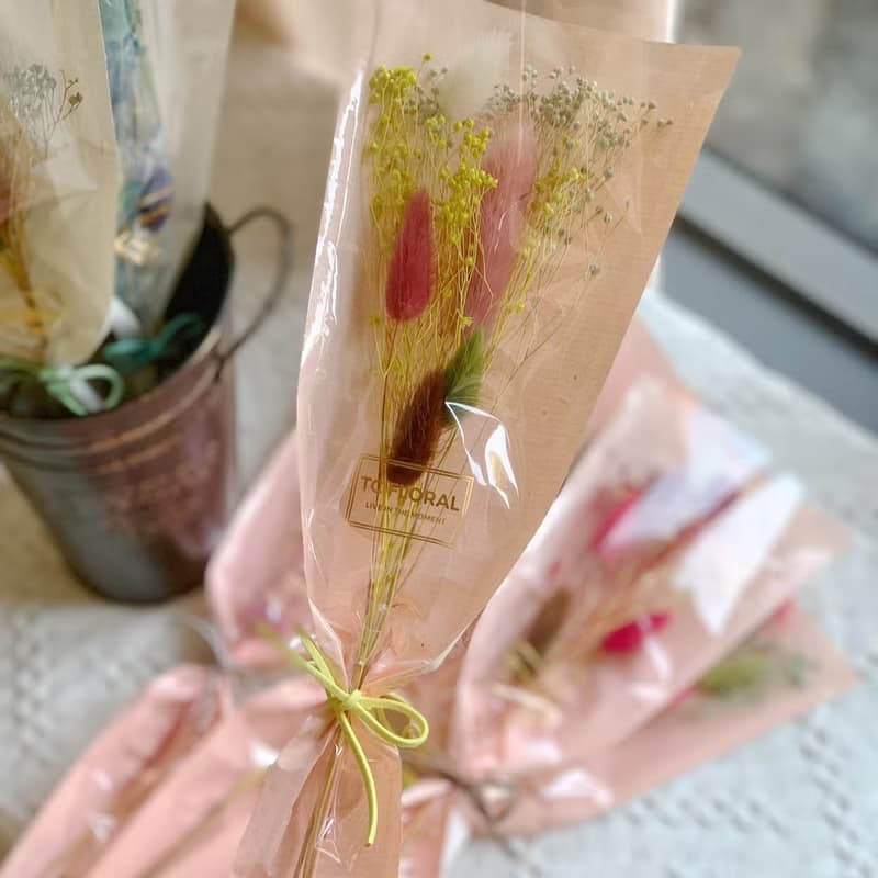 【現貨/快速出貨】木滿天星小花束.畢業花束.婚禮小物.乾燥花束.