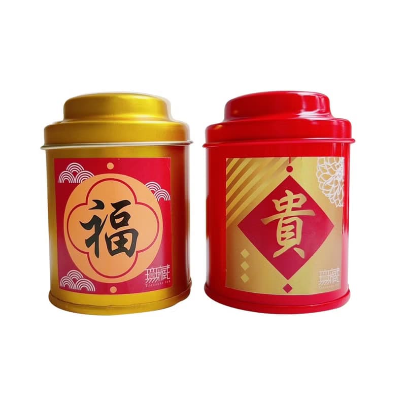 L1【無藏】公益禮盒 經典綜合四入茶禮-福貴平安
