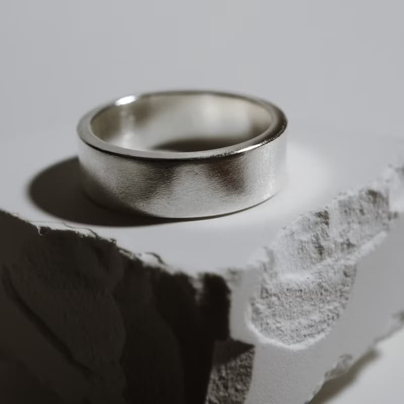 【禮物】厚實款 訂製刻字 定情情侶對戒 S999純銀 結婚戒指