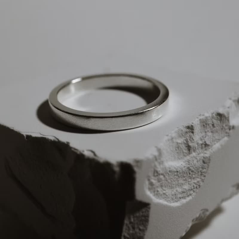 【禮物】厚實款 訂製刻字 定情情侶對戒 S999純銀 結婚戒指