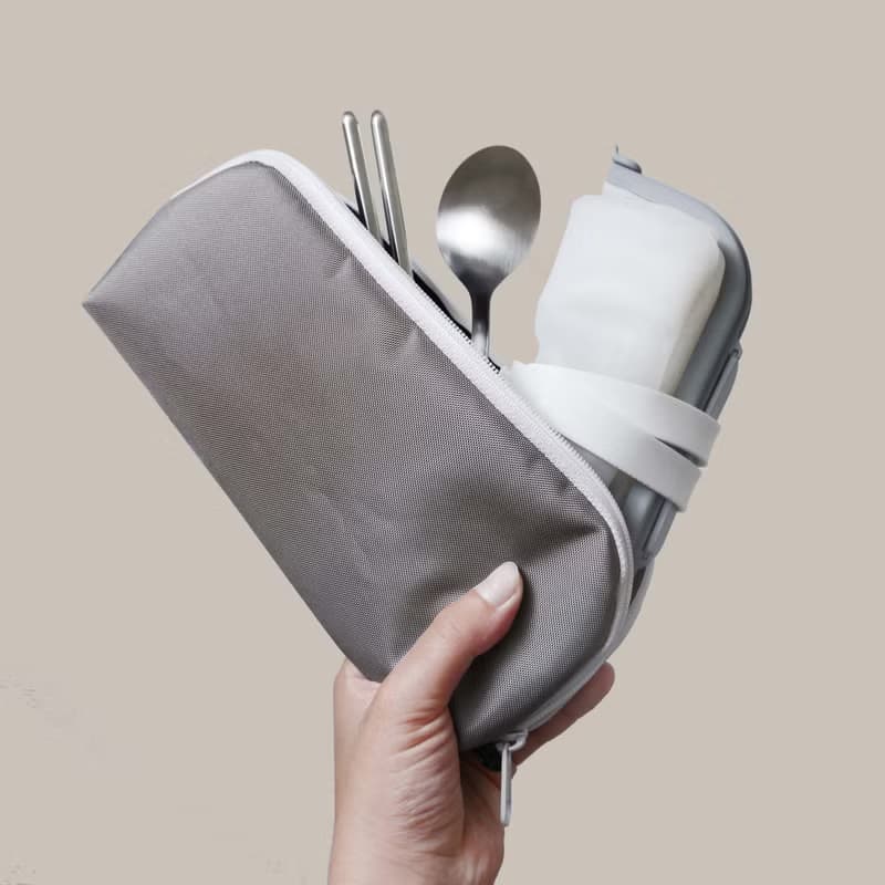 【新色上架】LASTY食物包專屬收納袋－芝麻灰