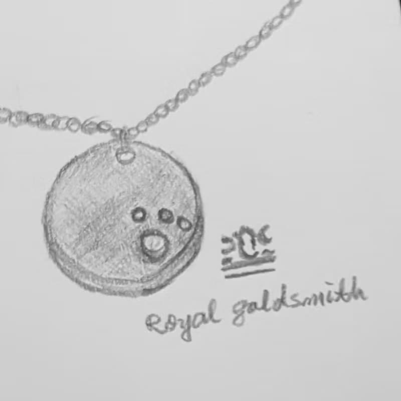 V13款-做不出一樣的銀手鍊-狗狗腳印-925純銀手鍊-御匠敲飾