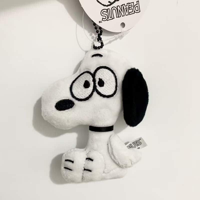 Woodstock snoopy 2D扁吊飾 史努比 小黃鳥 鑰匙圈吊飾