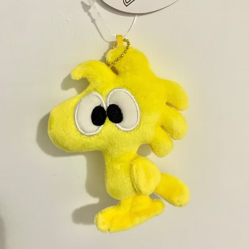 Woodstock snoopy 2D扁吊飾 史努比 小黃鳥 鑰匙圈吊飾