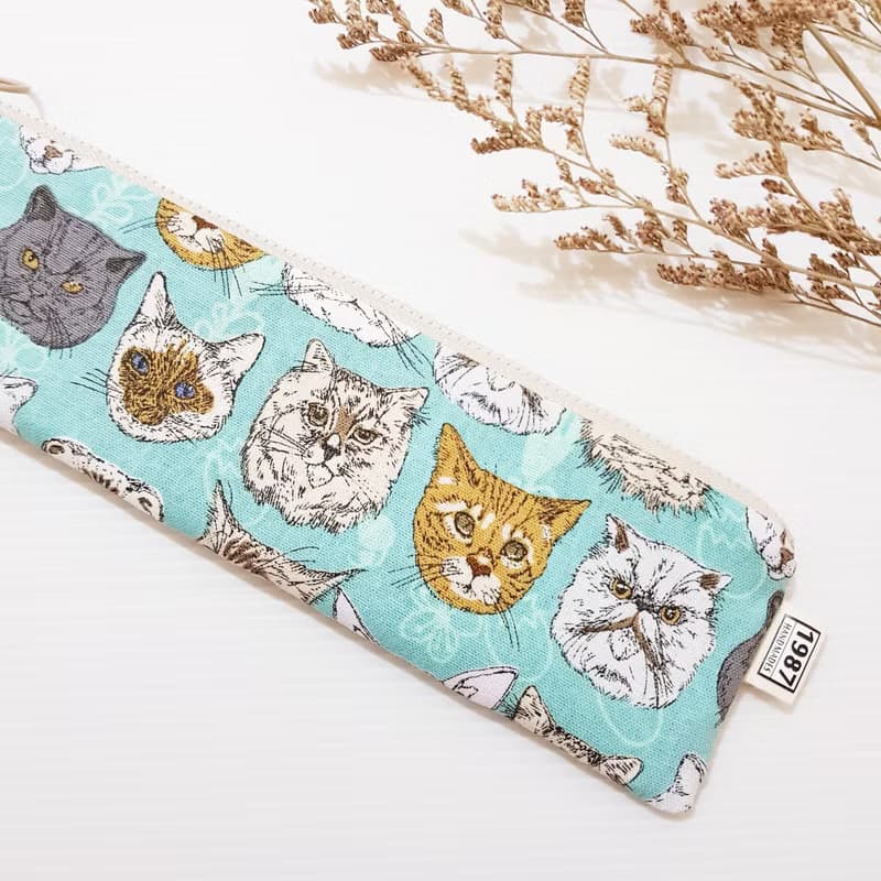 【皇上駕到-綠】 餐具袋 吸管袋 環保 筆袋 刷具袋 聖誕交換禮物