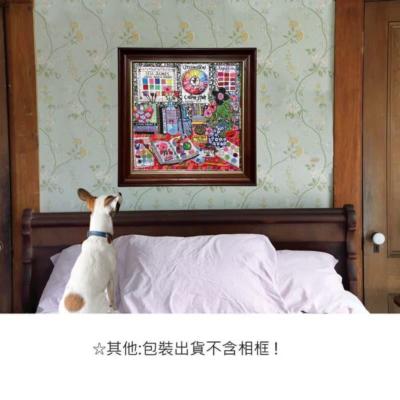 eeBoo 1000片拼圖-藝術家工作室Artist Studio 1000 Piece Puzzle