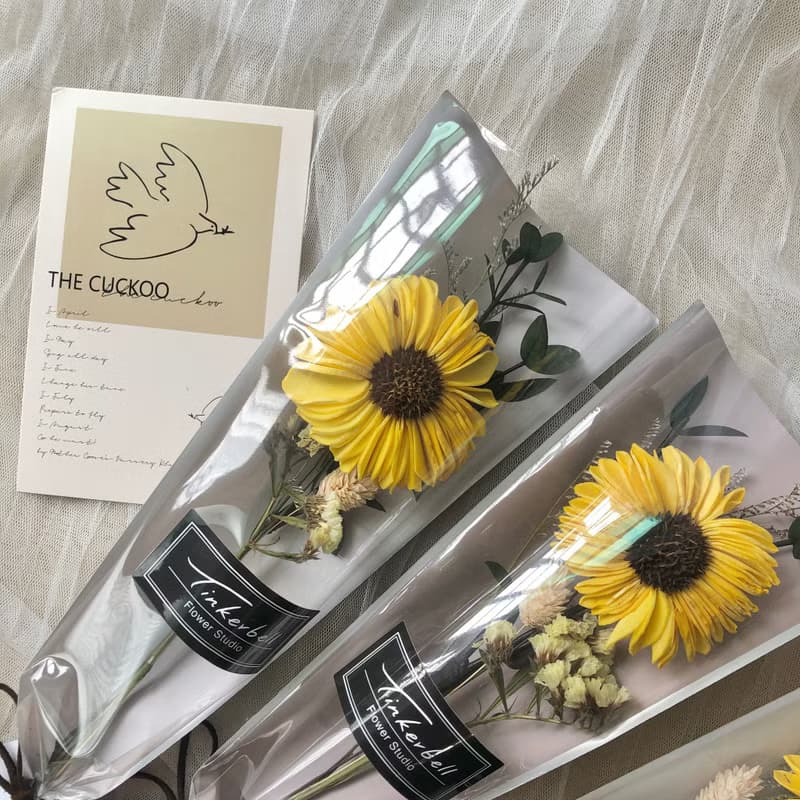 【畢業禮物】索拉向日葵 單支花束 可指定出貨日 大量享優惠