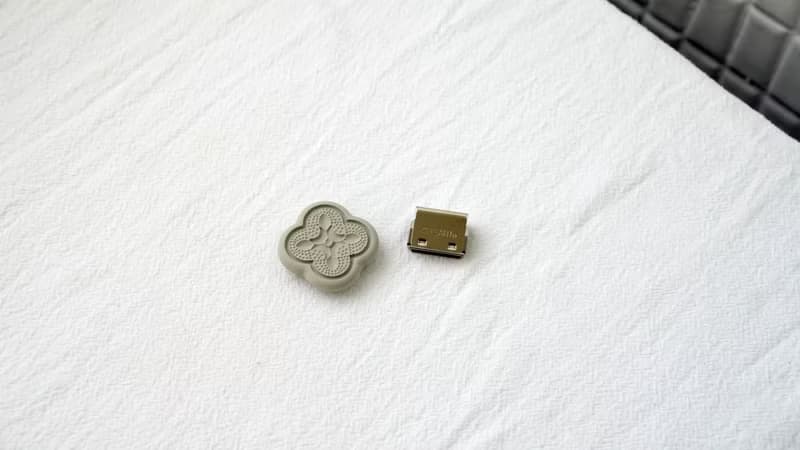 海棠花單花款車用擴香石-鐵盒精裝款