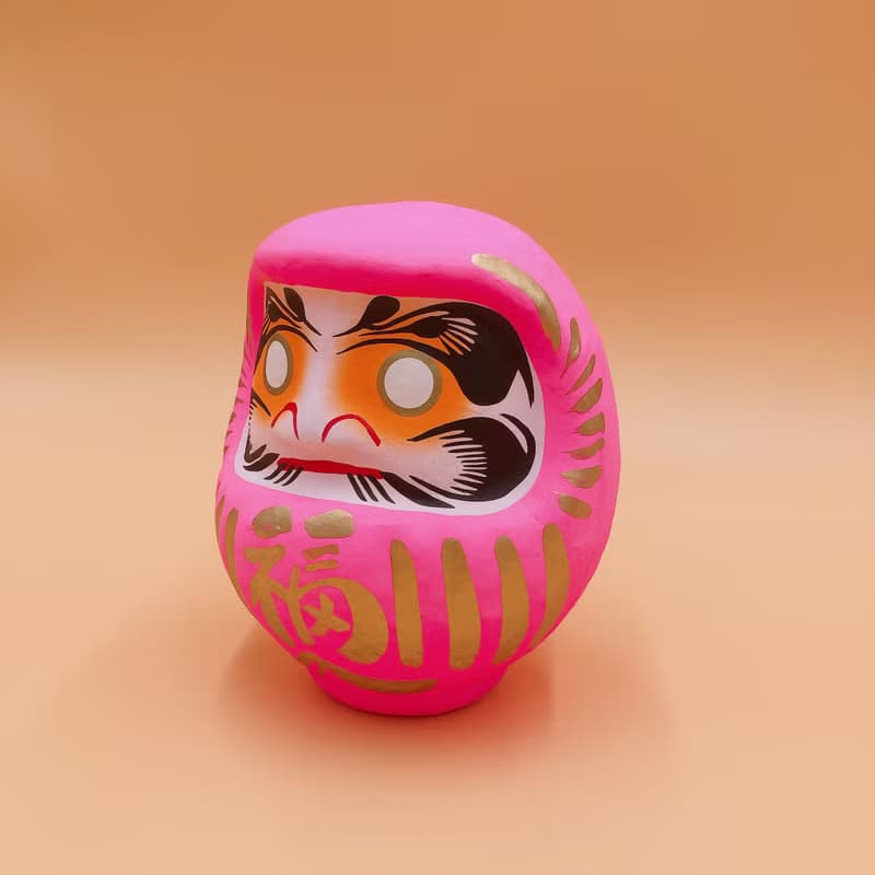 【招福祈願】達摩不倒翁 だるま 粉色 多尺寸 擺設 送禮 許願 DIY