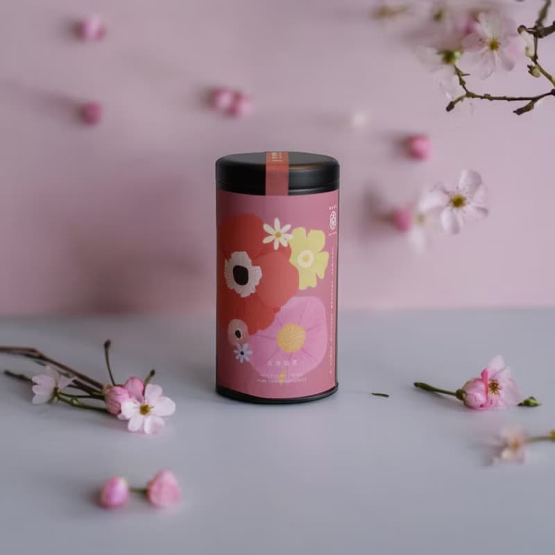 【 季節限定 柚花紅茶 】 窨香紅茶(50g) 臺灣原葉茶葉 精緻罐裝