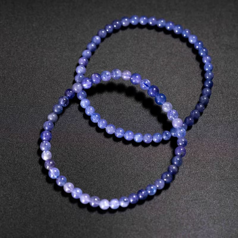 坦桑石4mm手鍊 | 天然水晶手鍊禮物