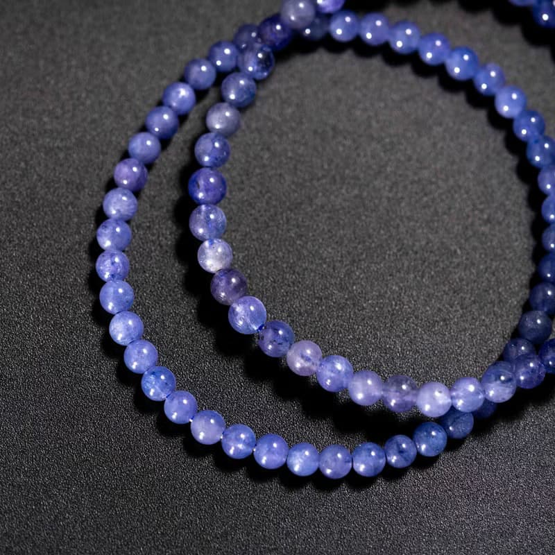 坦桑石4mm手鍊 | 天然水晶手鍊禮物