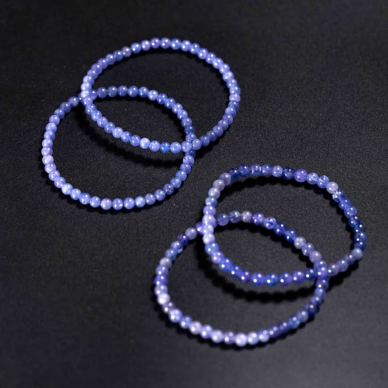 坦桑石4mm手鍊 | 天然水晶手鍊禮物