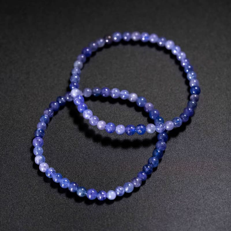 坦桑石4mm手鍊 | 天然水晶手鍊禮物