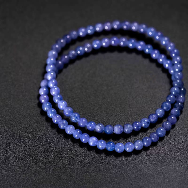 坦桑石4mm手鍊 | 天然水晶手鍊禮物