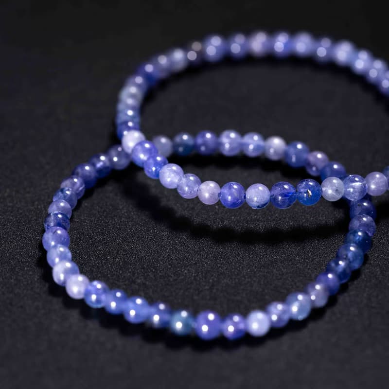 坦桑石4mm手鍊 | 天然水晶手鍊禮物