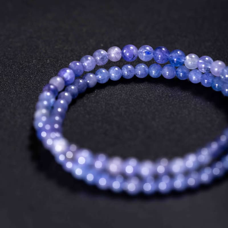 坦桑石4mm手鍊 | 天然水晶手鍊禮物