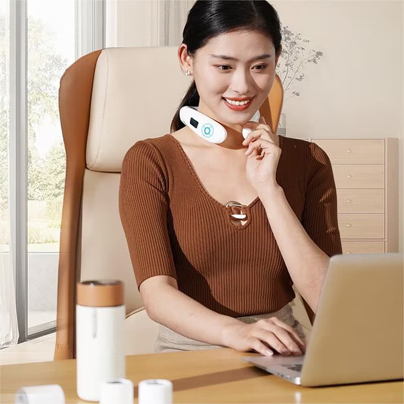 【免運】和正頸椎按摩器理療疏通神器家用電動脈沖按摩儀