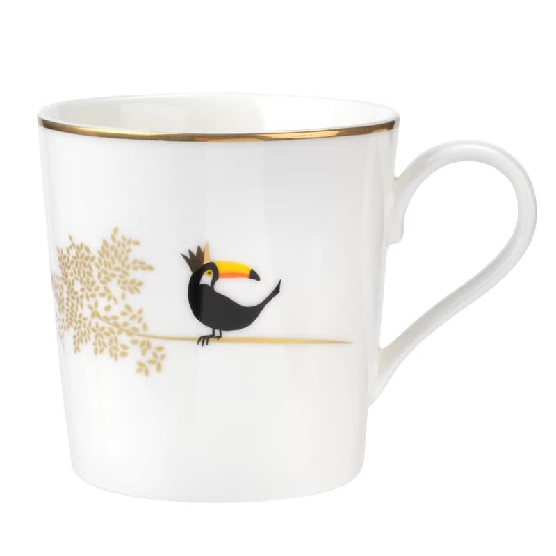 Sara Miller皮卡迪利系列-340ML馬克杯禮盒(大嘴鳥)