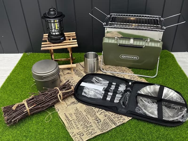OUTDOOR 02便攜式餐具10件組