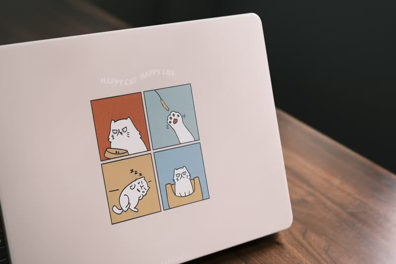 Happy Cat Happy Life 電腦殼 Macbook Case