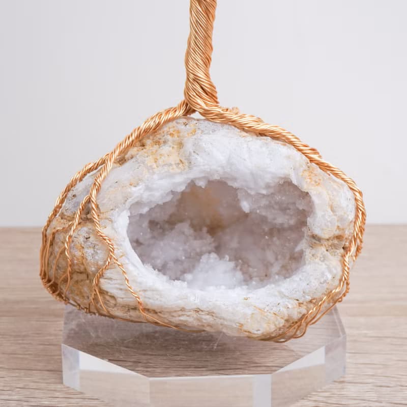 聚寶盆水晶樹 // 收藏級大尺寸 // 黃水晶 白晶洞 // 招財 豐盛