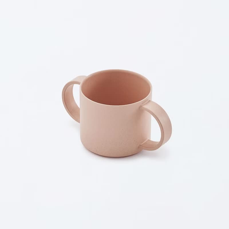 【Tak】BIO Kids Dish抗菌小熊雙把手水杯/ 吸管杯蓋組合