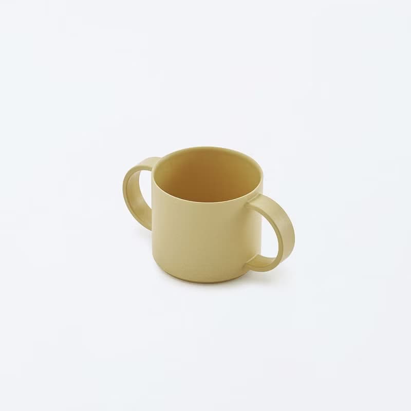【Tak】BIO Kids Dish抗菌小熊雙把手水杯/ 吸管杯蓋組合