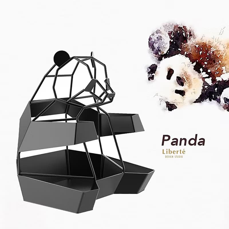熊貓收納桶 Panda Desk Organize