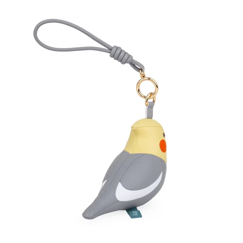 【吊飾】玄鳳鸚鵡  Cockatiel 動物造型掛飾l 包袋掛飾 生日禮