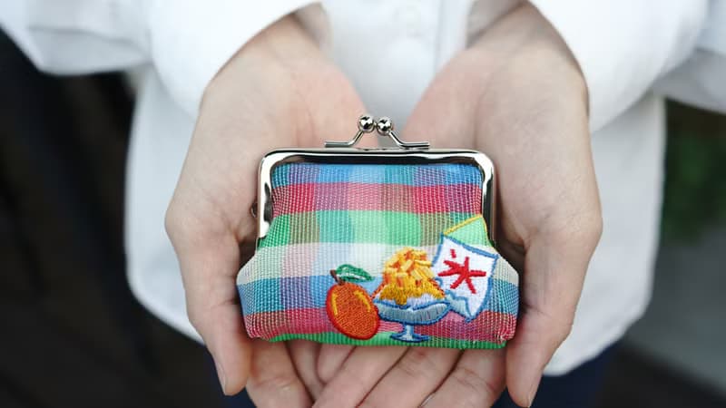 茄芷袋/刺繡/台灣/零錢包/口金包/茄織果物系列小口金包