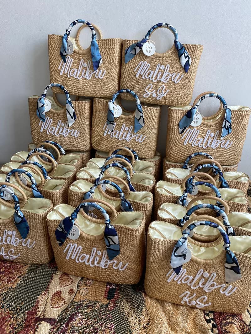 BOHOPeach ( Bella ) Bachelorette Party Luxury Unique Gifts Customized Name