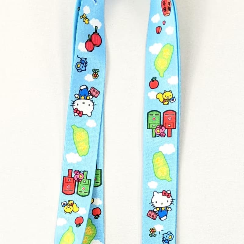 【漫遊台灣 X 三麗鷗】Hello Kitty頸繩+行李箱貼紙