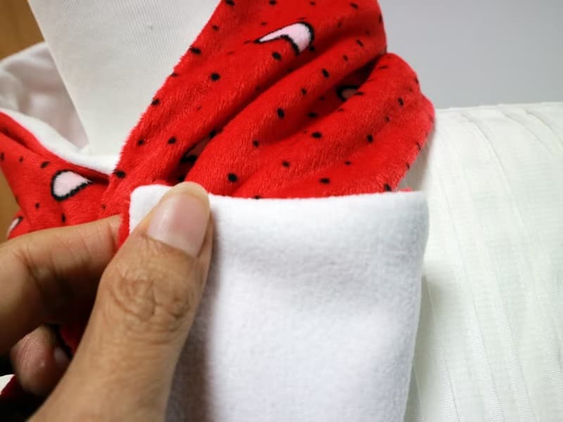 愛心 可調式短圍巾.scarf 保暖圍脖 雙面雙色 大人.小孩均適用