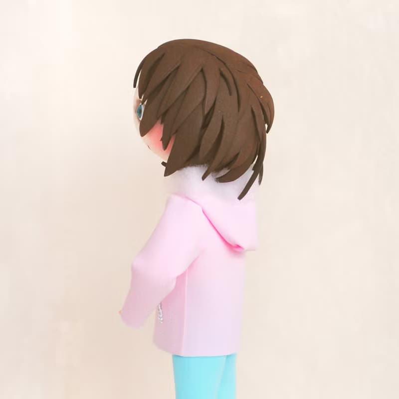 Custom portrait doll girl Handmade doll from photo Look a like doll Mini me doll