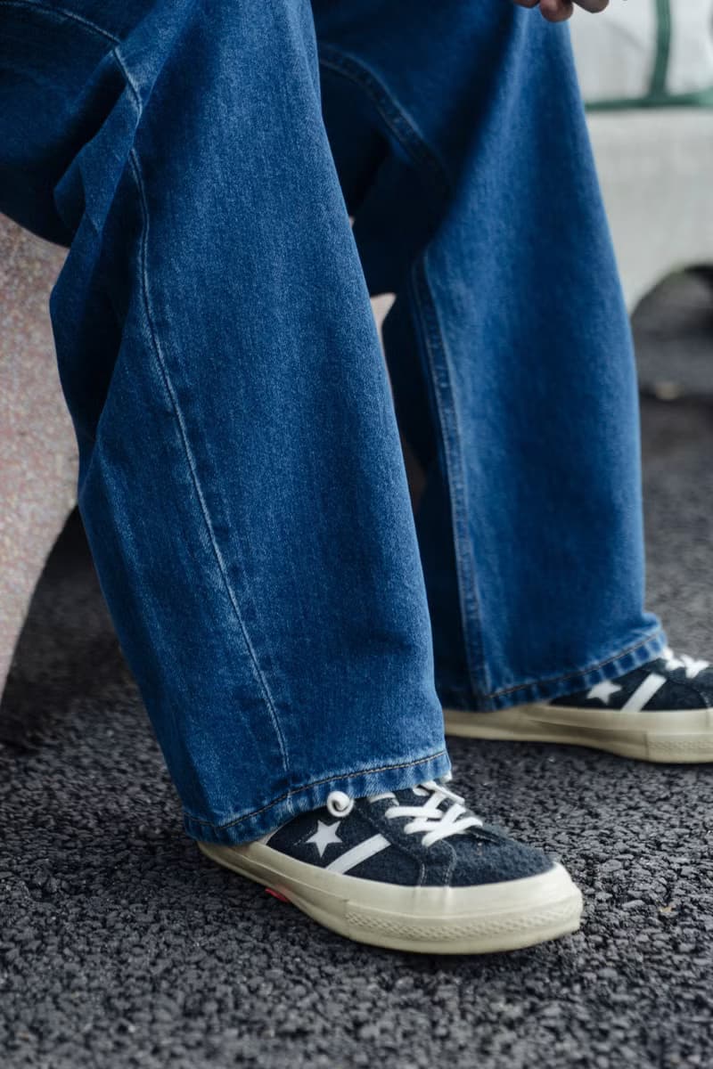 Denim Pants 洗水復古單寧彎刀褲日系美式寬鬆休閒牛仔褲 Cityboy