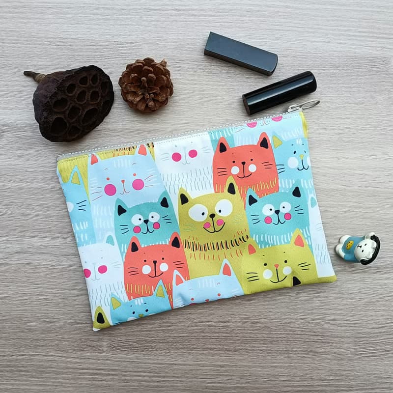 【存摺包】手機充電器袋/貓咪