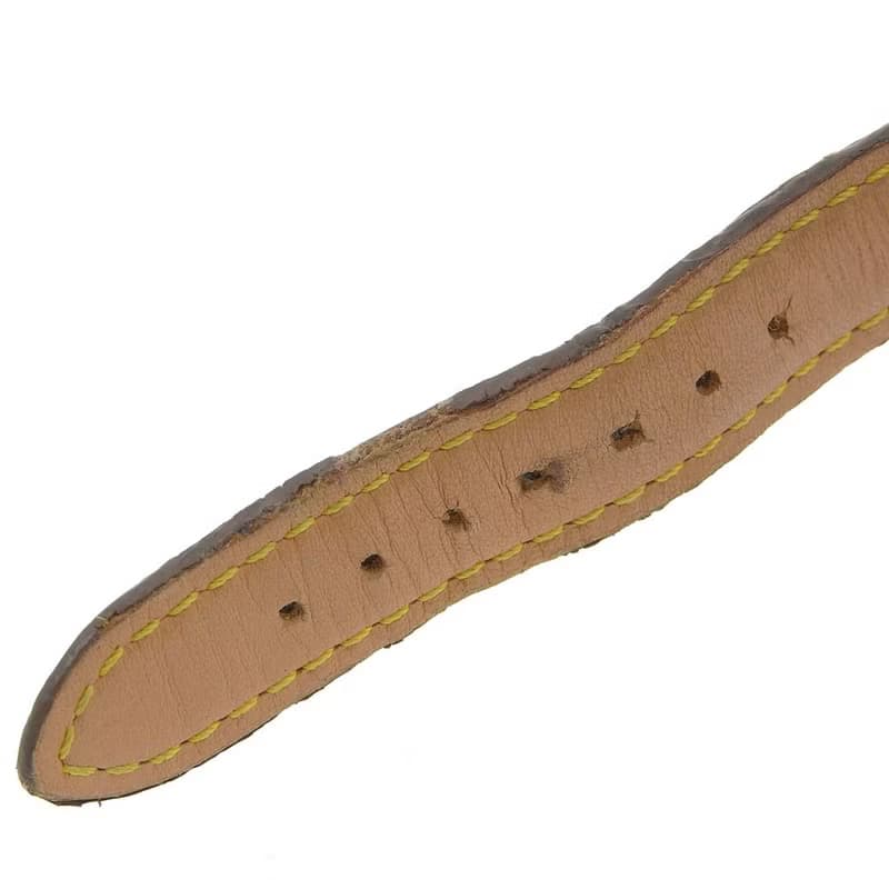 【日本直送】ルイ・ヴィトン LOUIS VUITTON タンブール 腕時計 フォーエバー Q121P クオーツ シルバーシェル文字盤 レディース【中古】