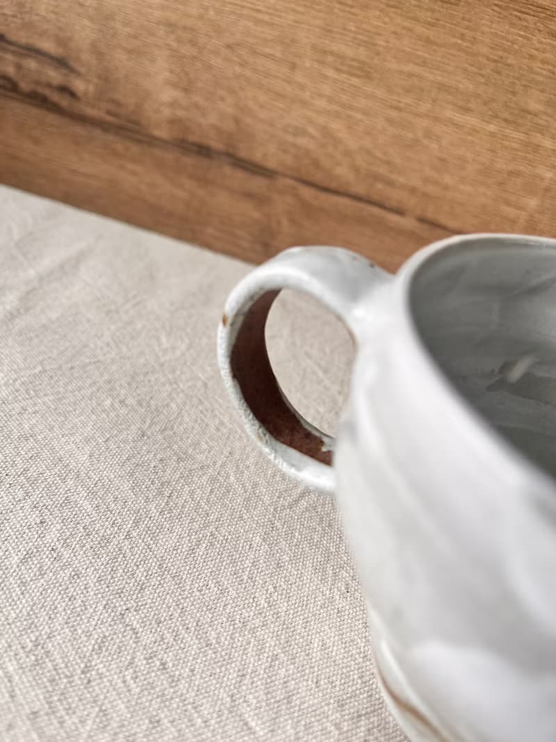 流白 咖啡杯 二二零 | 陶器皿