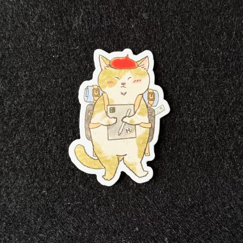 Arts Club Sticker Set — Hairball Social Club