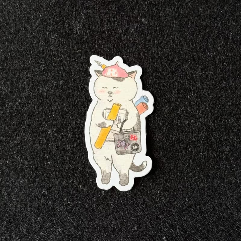 Arts Club Sticker Set — Hairball Social Club