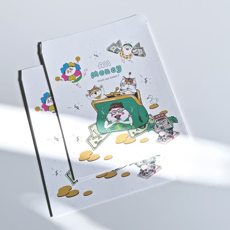 蛋定錢錢世界 / 大包裝袋 紙袋 信封 3入