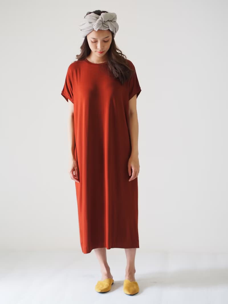 ByTheSea Sleeve-in Caftan with Back Slit - Chocolate