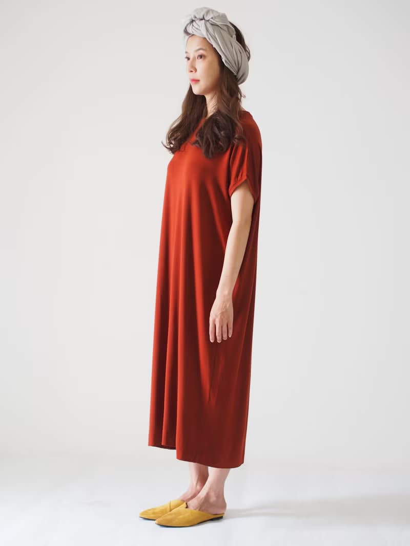 ByTheSea Sleeve-in Caftan with Back Slit - Chocolate