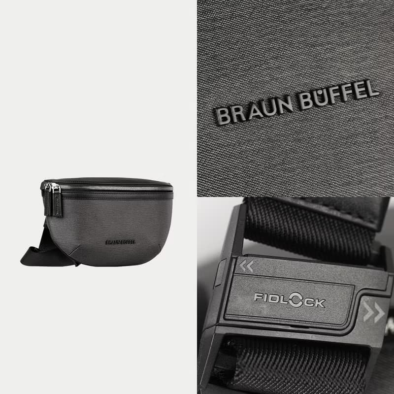 【滿3999送鑰匙圈】尼姆斯 腰胸包-黑色/BF549-06-BK