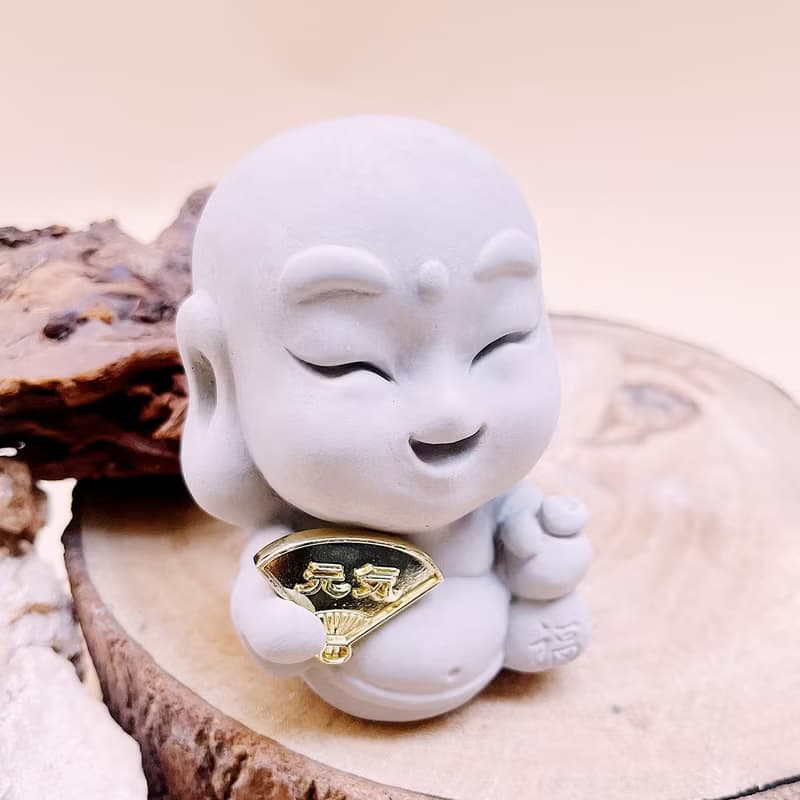 【送禮 好禮】好運降臨 彌勒佛 好神保佑 擴香石系列  交換禮物