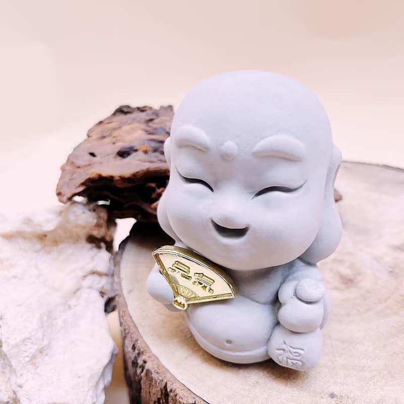 【送禮 好禮】好運降臨 彌勒佛 好神保佑 擴香石系列  交換禮物