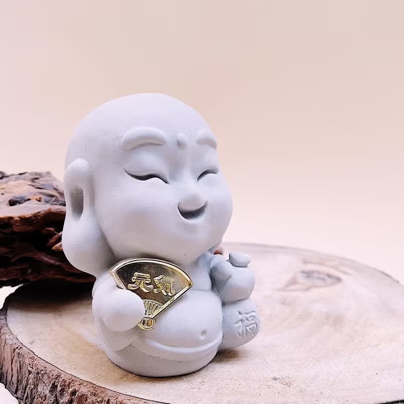 【送禮 好禮】好運降臨 彌勒佛 好神保佑 擴香石系列  交換禮物